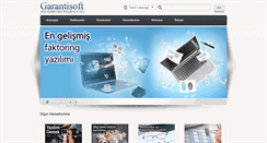 Desktop Screenshot of garantisoft.com.tr